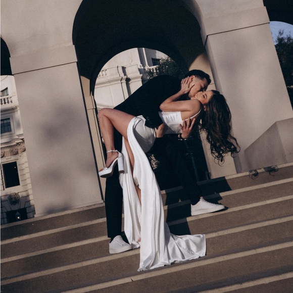 Moda Glam Boutique Penelope High Slit Dress - Picture 3 of 8